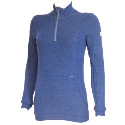Damen Warme Pullover Sportful Xplore W Fleece blaues Meer